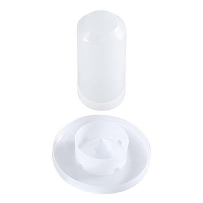 Chicken Poultry Feed Bucket Outdoor Practical Bird Feeder Drinker and Water Dispenser - color: A