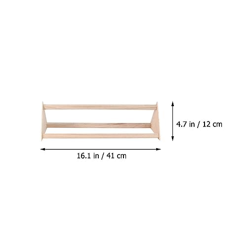 POPETPOP Chicken Perch - Wooden Chicken Roosting Bar Bird Perch Coop Accessories Chick Stand Trainning Toy Coop Toys for Hens Chicks Birds