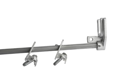 Heavy Duty Chain Link Drop Rod for Double Gates - Pull Style Fence Gate Latch Fits 1-3/8" Metal Frame - Secure Drop Bolt Ground Latch for Chain Link Gates,Pack of 1
