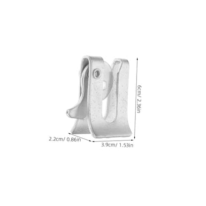 Toyvian 5pcs Metal Pig Fence Latch Lock Kit Easy Operation Robust Design for Farrowing Crate