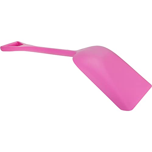 SPARTA 41076EC26 Plastic Sanitary Shovel, Food Safe Plastic Shovel For Commerical Kitchens, 11 Inches, Pink - color: Pink, size: 10" x 13.75" Scoop