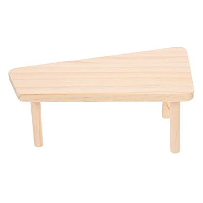 BESPORTBLE Wooden Small Pet Platform for Chickens Multi-Purpose Resting Spot Safe Wooden Material for Guinea Pigs and Small Pets Private Space for Rest and Play