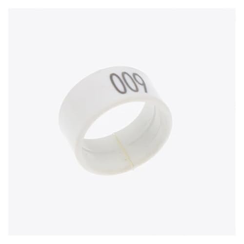 100 Pcs 8 Colors Chicken Foot Ring 16mm/18mm Poultry Identification Rings Leg Bands for Chick, Duck, Pigeon for Easy Flock Management(Pink,1.6 cm) - color: Pink, size: 1.6 cm