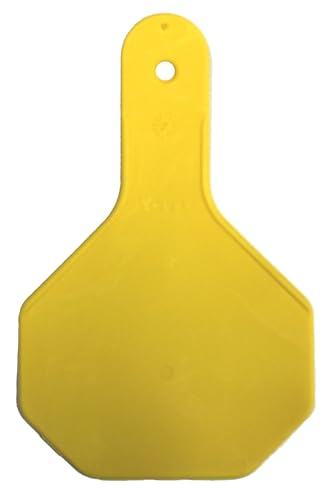 Y-TEX CORPORATION Medium Yellow Blank Tag (25 Pack)