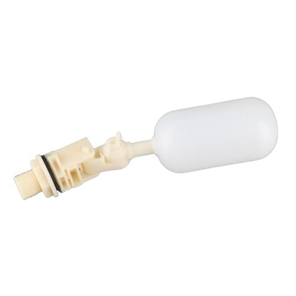 G1/2 Male Thread Float Valve ABS Adjustable Water Tank Float Ball Valve for Automatic Water Bowl Horse Cattle Goat Sheep Pig Dog Water Trough Farm Supplies