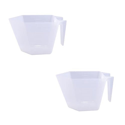 Long Handle Measuring Scoop - 1 Cup 8oz Opaque Spoons 2-Pack | Long handle plastic measuring scoop, Food grade BPA free polypropylene plastic, Perfect for kitchen baking pet food & powders - size: 250 cc | 1 Cup | 8 Oz. | 250 mL