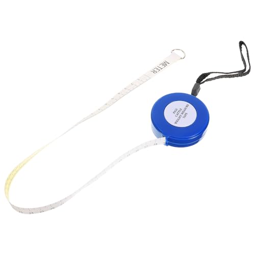 STOBAZA Animal Weight Measuring Tape 2.5m Blue Livestock Girth Tape Measure for Cattle Pig Goat Horse Body Circumference Veterinary Safe Farm Use Assorted Style Assorted Style