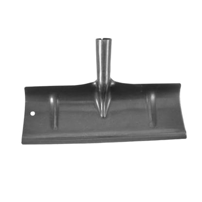 Manual Manure Scraper for Chicken Coop and Livestock Cage, 40cm Stainless Steel Poultry Cage Cleaning Rake with Sturdy Handle, Livestock Shelter and Garden Manure Scoop Tool