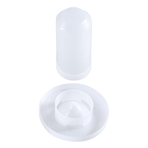 Chicken Poultry Feed Bucket Outdoor Practical Bird Feeder Drinker and Water Dispenser - color: B
