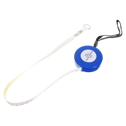 Animal Measuring Tape 2.5m Blue Body Circumference Weight Tape for Goat Pig Cattle Livestock Measurement Tool Style