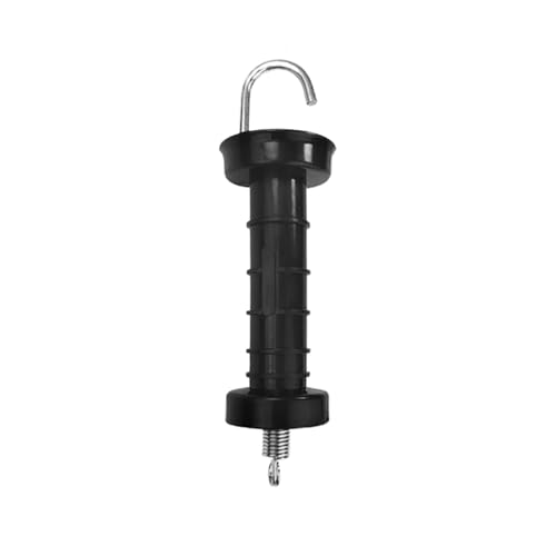 Electric Fence Gate Handle Spring 12-Pack Insulated Fence Gate Handles with Spring Tension, Plastic Replacement Parts