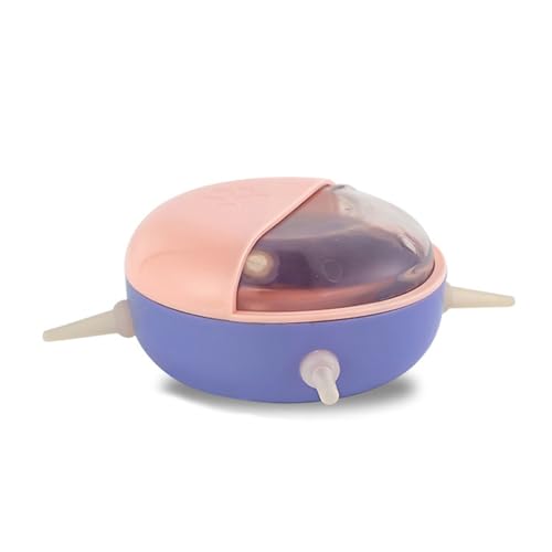 Pet Milk Dispenser Dog Cats Feeding Bowl for Small Animal Whelping 4 Nipples