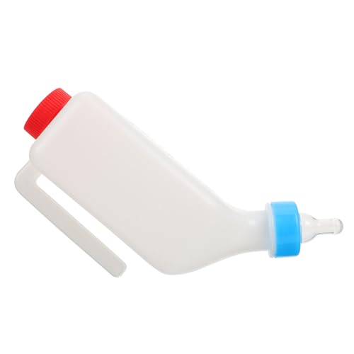HANABASS 3pcs Versatile Livestock Feeding Bottle for Newborn Animals Calf Sheep Lamb Milk Jug Nipple