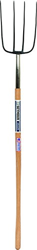 SEYMOUR MF-24 Manure Garden Fork, 48-Inch