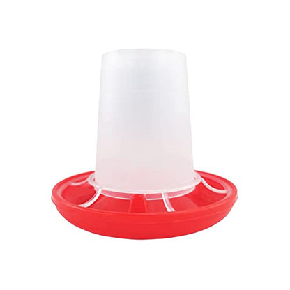 Waterer Feeder, Automatic Chicken Feeder and Waterer Set Poultry Feeders and Drinker Chick Starter Kit for Brooder Poultry Feeding Equipment for Chickens Coops - color: Feed tube