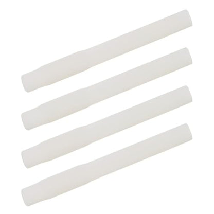 4PCS Safety Rubber Hose for Milking Machine Replacement Parts (White short milk tubes (4 in a pack)) - color: White short milk tubes (4 in a pack)