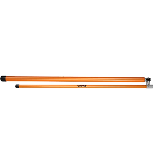 VEVOR Height Stick for Trucks, 15 FT Load Height Measuring Stick with Carrying Bag, Non-conductive Truck Stick with Adjustable Pole for rucks, Car Haulers - size: 15ft