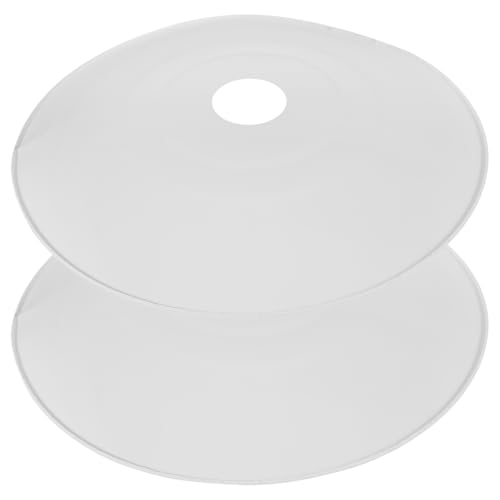 2pcs Reptile Heat Lamp Cover Replacement - 11.6" Metal Light Guard - Anti-Scalding & Heat-Resistant Light Fixture for Chicken Brooder Poultry Pet Terrarium