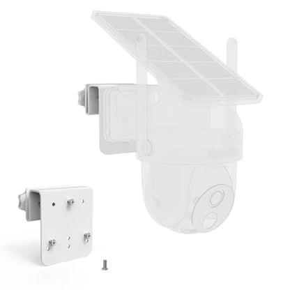 Gutter Mount for AOSU Solar Security Cameras Outdoor Wireless(SolarCam D1 Classic) and ANSQUE Security Cameras Wireless Outdoor (GU01/SA01)（1pack,White）