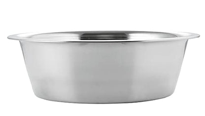 Pet Feeder Stainless Steel Dog Bowls Replacement 2-Pack Food Bowl, 8" Diameter, 2.8" Height Water Metal Bowls 7 Cups for Raised Feeder with Opening 7.5"- 8" - color: Double Pack, size: 7 cup (Standard)
