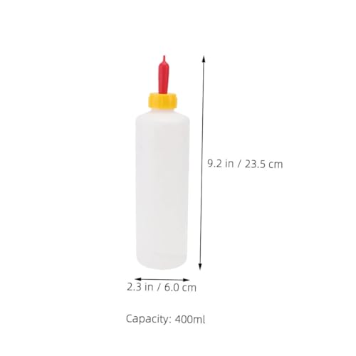 Abaodam 2sets Livestock Feeding Bottles for Cows Sheep Goats Nursing Bottles Calf Goat Milk Dairy Farming Tools Versatile Feeding Tool