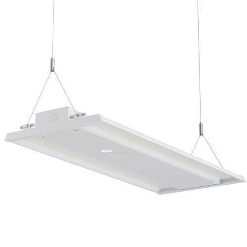 LED Linear High Bay Light, 210W LED High Bay Shop Lights Fixture, Compatible with Industrial 120-277V, 31500LM LED Linear High Bay Light for Shop Garage Warehouse, UL Complied - color: 5000K 1PACK, size: 210W