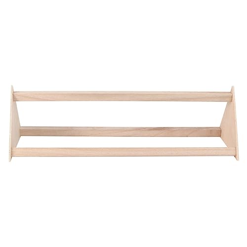 POPETPOP Chicken Perch - Wooden Chicken Roosting Bar Bird Perch Coop Accessories Chick Stand Trainning Toy Coop Toys for Hens Chicks Birds
