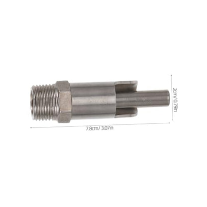 UPKOCH Stainless Steel Pig Waterer Nozzle Ergonomic -Splash Drinking Dispenser for Livestock Farms Automatic Nipple Waterer for Portable and Easy to Install