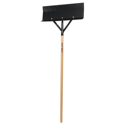 SCENIC ROAD Farm & Ranch Scraper Tool – Heavy Duty Ice Scraper with 24" Steel Blade & 58" Handle Floor Scraper – Metal Scraper for Driveway Ice, Barn, Paint or Wood – Made in USA (Model SR24SPRNG) - size: 24-inch Spring Steel