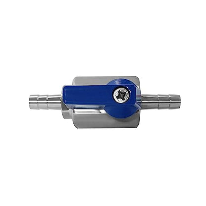 Beduan 5/16” Hose ID Barb Ball Valve 304 Stainless Steel Mini Shut Off Valve for Water Gas Fuel Drip Irrigation and Aquariums - size: 5/16" Hose Barb