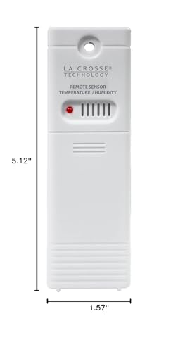 TX141TH-BV4 Wireless Weather-resistant Temperature/Humidity Sensor, 330ft