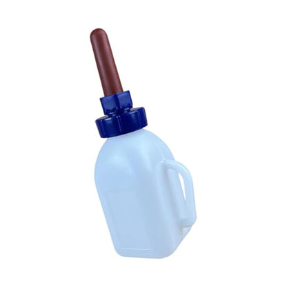 Large Capacity Livestock Milk Container Feeding Bottle with Leakproof Nipple Easy Refilling Mouth for Fawns Nursing - style: 1 liter capacity