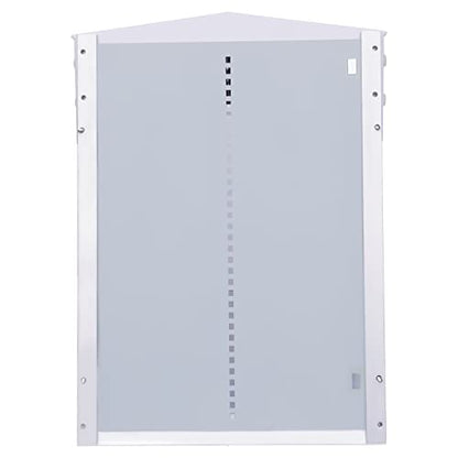 Automatic Chicken Coop Door with Timer&Light Sensor, Weatherproof Chicken Door Opener Kit with LCD Screen, Anti-Pinching Protect Function, Safety Mechanism, Battery Powered
