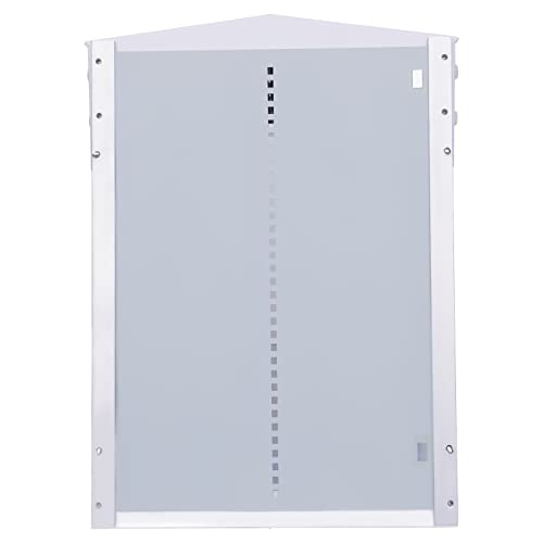 Automatic Chicken Coop Door with Timer&Light Sensor, Weatherproof Chicken Door Opener Kit with LCD Screen, Anti-Pinching Protect Function, Safety Mechanism, Battery Powered