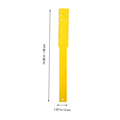 LIOOBO 4pcs Household Poultry Straps Chicken Ring Leg Sign Straps Animal Leg Bands Cold Frost and Heat Resistant