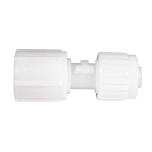 RecPro 1/2" Flair-It Faucet Adapter – PEX & Gray Tubing Connector | No Crimp Compression RV Plumbing Fitting | Leak Resistant (2 Fittings) - size: 2 Fittings