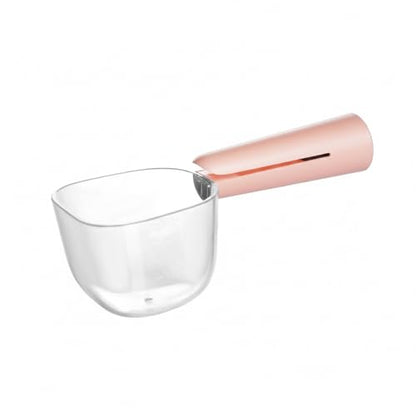 Pet Food Scoop with Built-in Bag Sealer, Durable PP Measuring Cup for Dry Kibble, 13-Inch Long Handle (Pink, Blue, Green) - color: Pink
