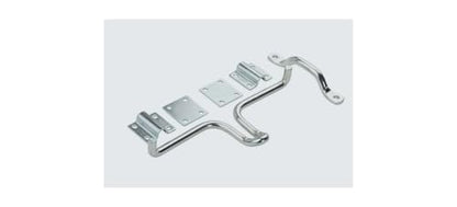 National Hardware N160-747 V1135 Sliding Bolt Gate Latch for Outdoor Fence Metal Gates with Zinc Plated Finish - Farm Gate Hardware for Right or Left Hand Swing Gates