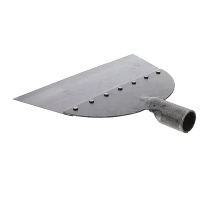 LIOOBO Practical Farm Cleaning Shovel Long Handle Scoop Shovel for Pig Chicken Manure Ground Cement Spade - size: 25X27X3.5cm
