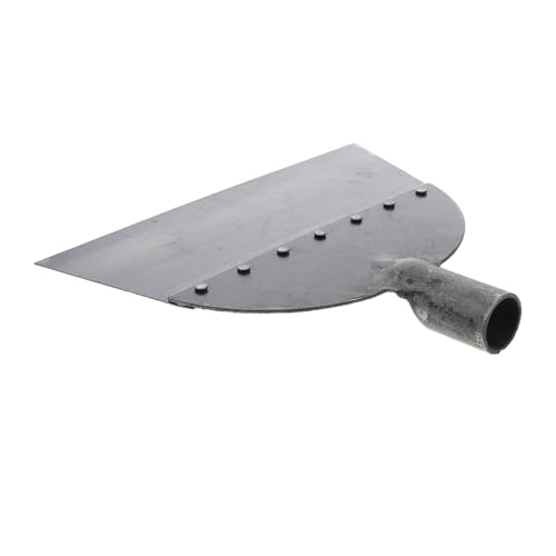 LIOOBO Practical Farm Cleaning Shovel Long Handle Scoop Shovel for Pig Chicken Manure Ground Cement Spade - size: 25X27X3.5cm