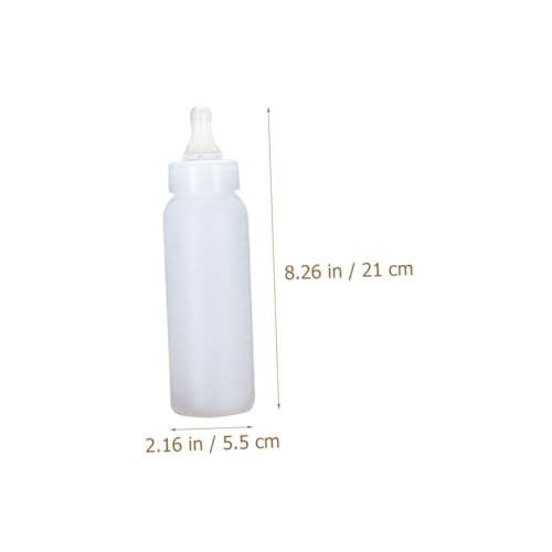 IMIKEYA 10pcs Piglet Feeding Bottle Small Sheep Milk Bottles Silicone Pacifier for Month Old Bulk
