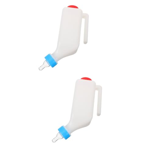 BESPORTBLE 2pcs Little Livestock Milk Bottle Calf Nursing Bottle Reusable Animal Feeding Milk Container