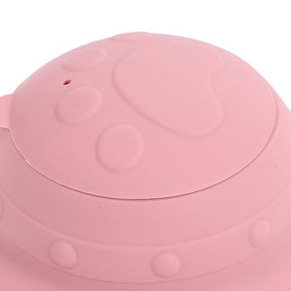 Haofy Puppy Milk Feeder Food Grade Silicone Suction Cup Base Multifunctional Kitten Nursing Station for Newborn Pets Milk Water Feeding Bowl