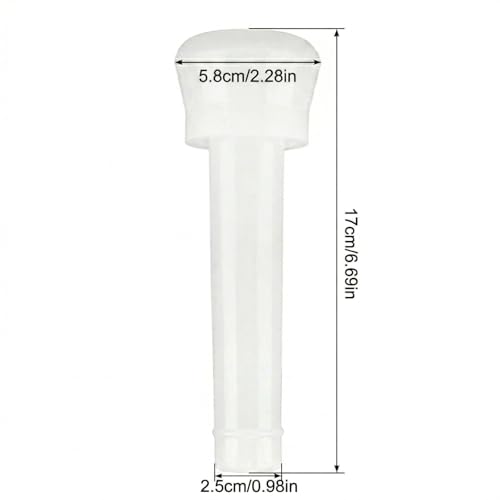 10-Pack Cow Milking Machine Liners, Food Grade Silicone Teat Cup Replacement Parts, Universal Fit, Gentle Suction for Cattle