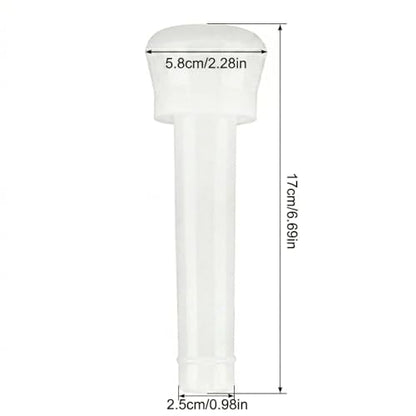 10-Pack Cow Milking Machine Liners, Food Grade Silicone Teat Cup Replacement Parts, Universal Fit, Gentle Suction for Cattle