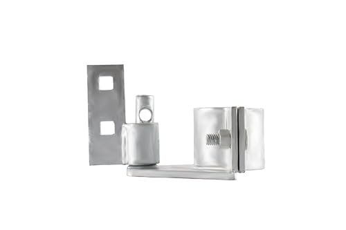 Chain Link Sliding Gate Latch – Heavy Duty Rolling Gate Lock for 1-5/8" Pipe, Rust-Resistant Slide Bolt Latch – Easy Install Secure Fence Lock for Metal Gates