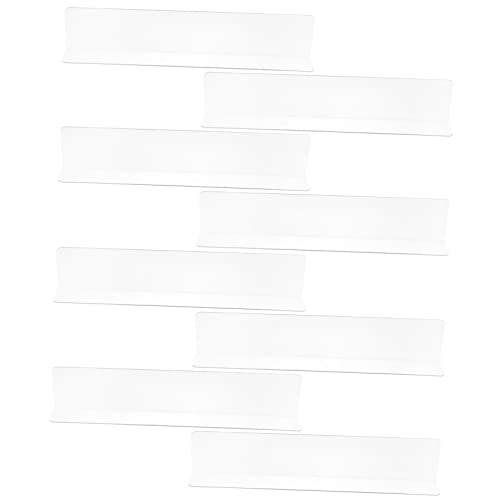 Angoily 8pcs Cuttable Guinea Pig Cage Barrier Blocker Easy Install Pet Cage Liner Guard for Hamsters and Small Animals Protects Against Chewing and Scratching for Playpens and Living