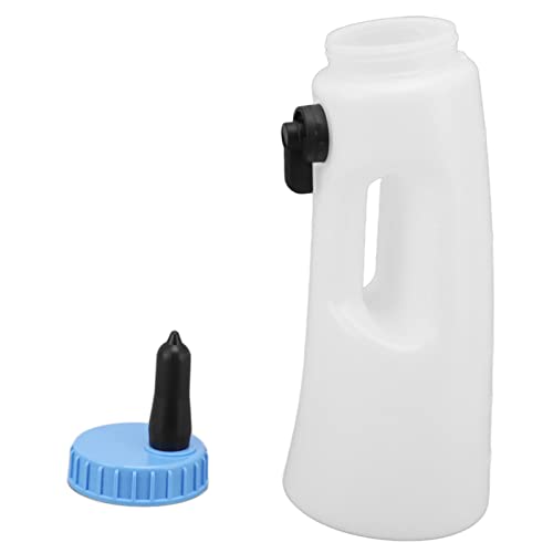 Zooke Premium Calf Feeder, 2.5L Gentle and Easy to Use Calf Fluid Feeder Teat and Ergonomic Bottle, Calf Milk Feeder Bottle with Nipple Sheep Lamb Bottle Set Milking Feeding