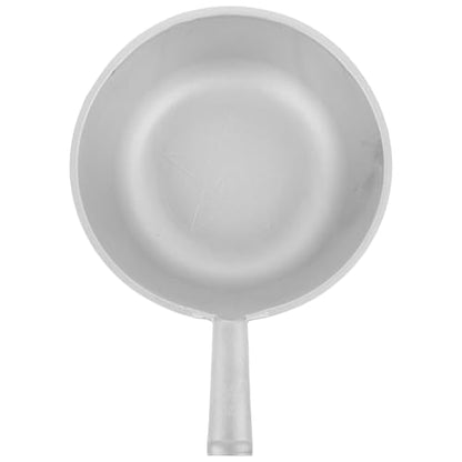 Retro Aluminum Water Scoop Short Handle Deep Feed Ladle Thickened Water Spoon for Livestock Feeding and Kitchen Use Style