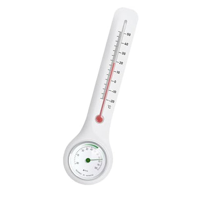Digital Temperature Humidity Gauge for Animal Husbandry Greenhouses Garages Homes with Wall Mounting Capability Environmental Monitor